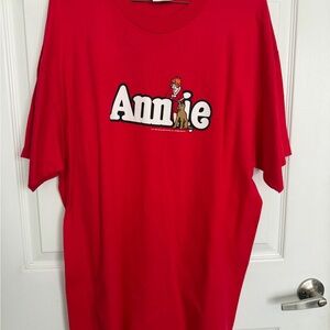 Hanes Heavyweight Red T-Shirt
